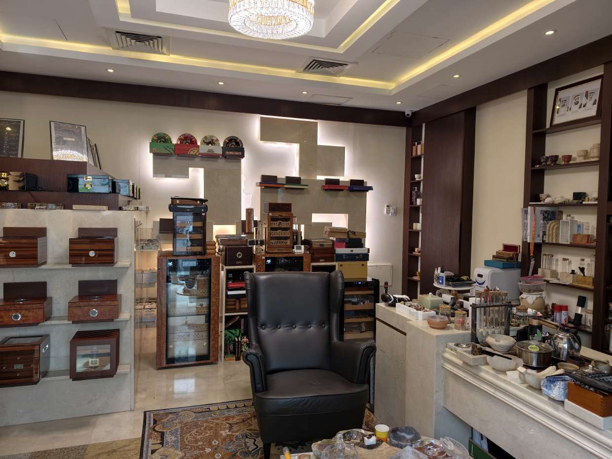 ALINE store interior in Abu Dhabi